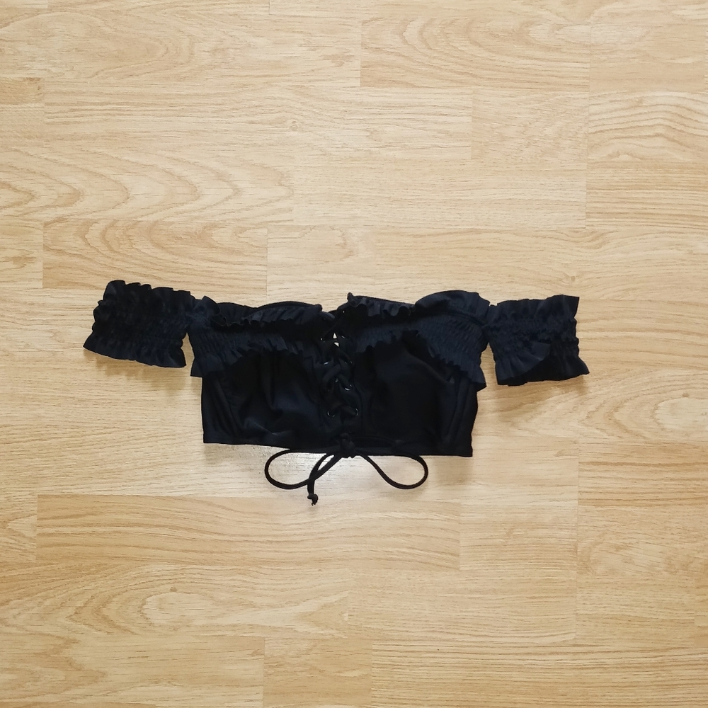 Bikini Top Off the Shoulder Size Small